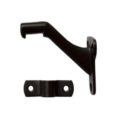 Orca Hardware Standard Handrail Bracket, Zinc Alloy, US10B Oil-Rubbed Bronze Finish TH-10ST-10B
